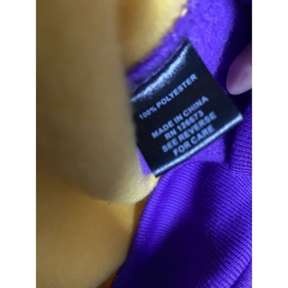 Minnesota Vikings NFL Team Apparel Crewneck Sweatshirt Small Purple & Yellow - Picture 7 of 12